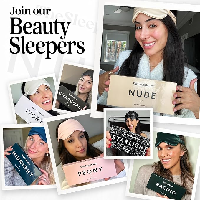 Pure Silk Sleep Mask [100% 6A Mulberry Silk, 22 Momme] Light Blocking Travel Essentials. Eye Masks for Sleeping. Black Oeko-Tex Blindfold. Eye Covers for Men & Women-Velvo Beauty