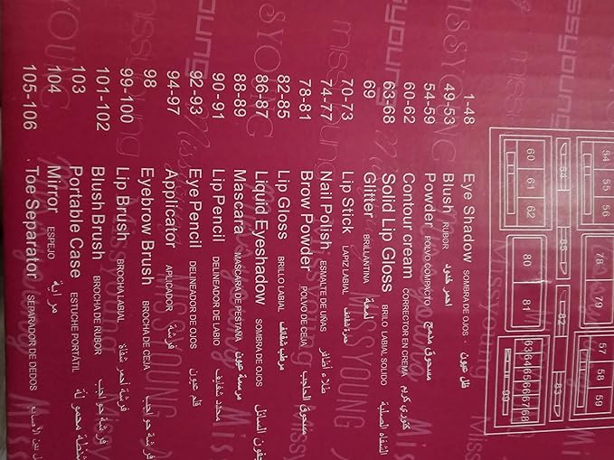 Huge makeup case kit 106pc girls birthday teenager-Velvo Beauty