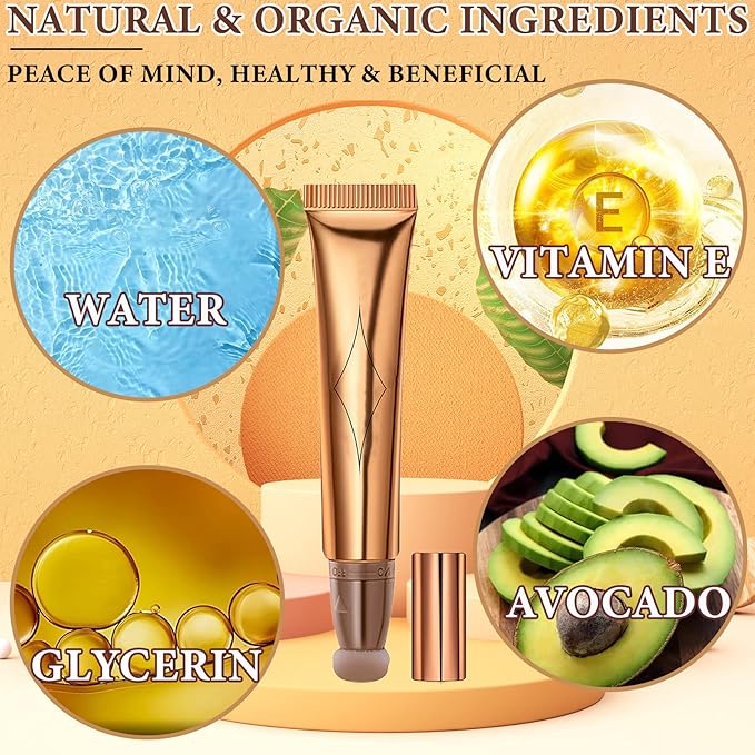 Liquid Contour Beauty Wand,Stick with Cushion Applicator,Cream Contour,Long Lasting Smoothly Moisturizng Silky Contour Stick Face Contouring Stick-Velvo Beauty