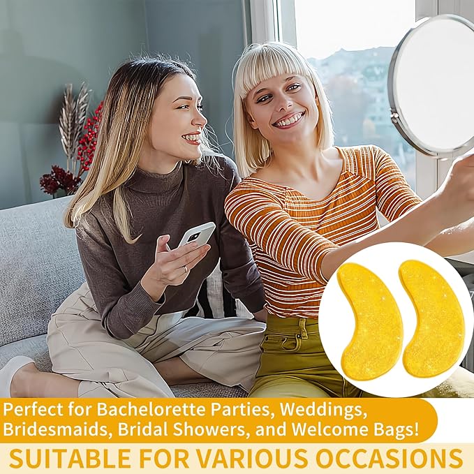 30 Pairs Under Eye Patches,Gold Under Eye Mask,Eye Masks Skincare Enriched with Collagen,Eye Patches for Puffy Eyes and Dark Circles,Undereye Bags,Reduce Wrinkles,Anti-Aging-Velvo Beauty