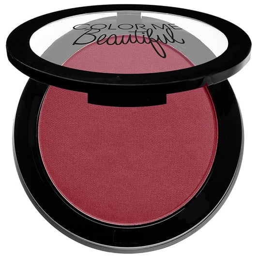 Color Pro Blush by Color Me Beautiful, Pressed Powder Blush with Buildable Coverage, Complexion Enhancing Makeup-Velvo Beauty