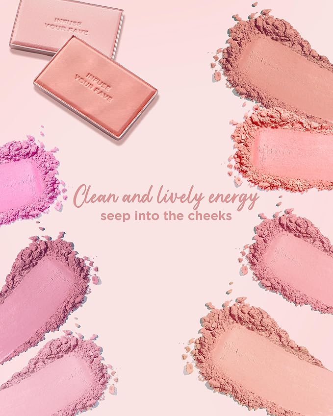 HOLIKA HOLIKA Infusing Blush with Brush - Lightweight, Smooth, Blendable Cheek Blusher, Sebum-Control, Natural Pore Coverage, Built-In Brush, Long-Lasting Pigment for Romantic Mood (05 SIMOON)-Velvo Beauty