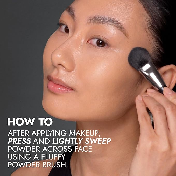 COVER FX Perfect Setting Powder - Shade Tan - Loose Makeup Finishing Powder - Mattify Skin and Lock in Makeup - Blurs Fine Lines - Full Size-Velvo Beauty