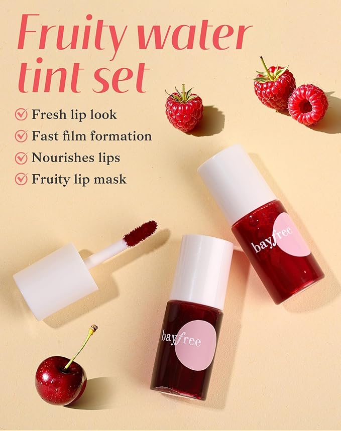 Lip Tint Stain Set, Lip Stain Long Lasting Lightweight Waterproof, Transfer-Proof, Non-sticky, Lip Makeup Matte Finish-Velvo Beauty