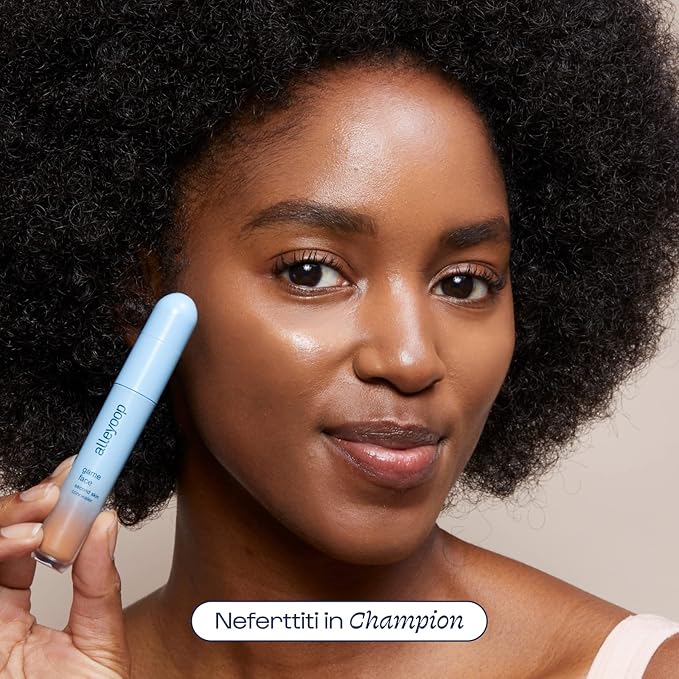 Alleyoop Game Face Concealer Makeup, Lightweight to Medium Buildable Coverage Under Eye Concealer, For Blemishes, Crease-proof and Hydrating with Aloe Stem Cell, Smooth Second Skin Finish - Champion-Velvo Beauty