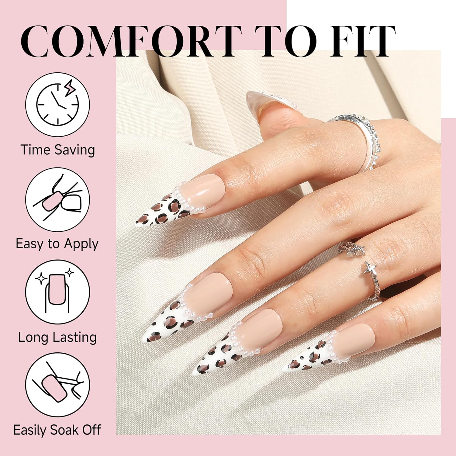 Long Stiletto Nail Tips: 240pcs Long Almond Matted Stiletto Gel Nail Tips No C Curve False Acrylic Fake Nails Full Cover Press On Nails Extensions DIY Home Salon 12 Sizes-Velvo Beauty