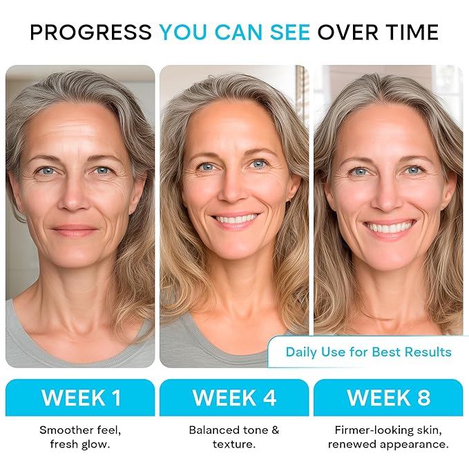 Face Moisturizer Retinol Cream, Anti Aging Neck Firming Cream, Collagen Day & Night Face Cream with Hyaluronic Acid for Women & Men, 1.85 Fl Oz-Velvo Beauty