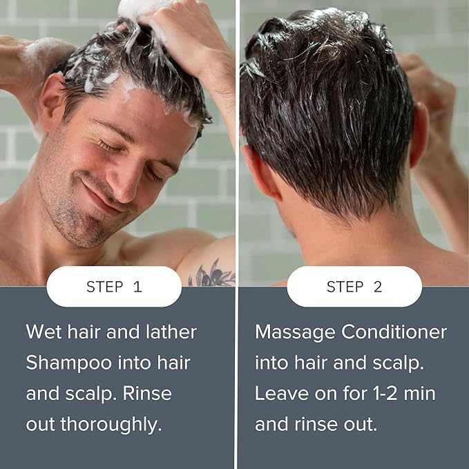 CARDON Hair Growth Set - Strengthening Shampoo and Conditioner for Men, Boost Hair Growth and Prevent Thinning, Korean Haircare for Healthy Scalp and Deep Conditioning (2 Bottles)-Velvo Beauty