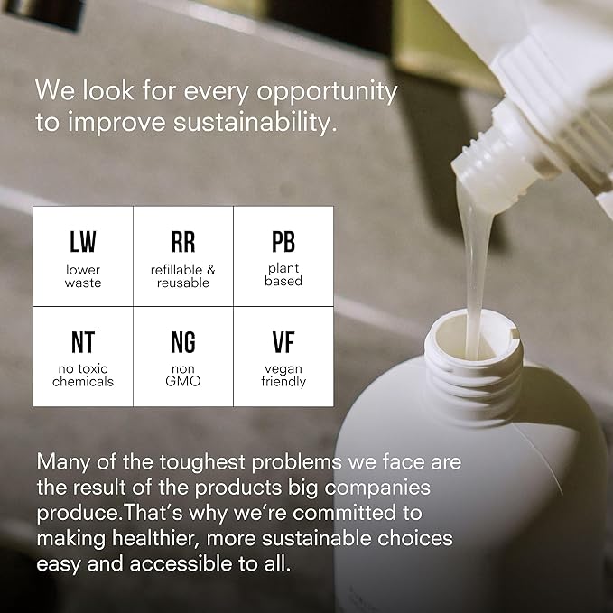 Public Goods Hand Soap | Cleansing Soap for Kitchen & Bathroom | Made with Natural Essential Oils | Paraben & Sulfate Free | Vegan Friendly | 34 Fl Oz Refill-Velvo Beauty