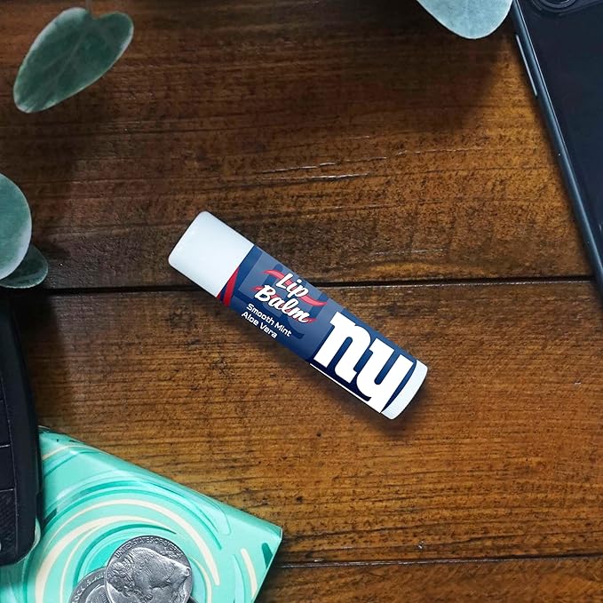 FANMATS 34718 New York Giants Smooth Mint SPF 15 Lip Balm-Velvo Beauty