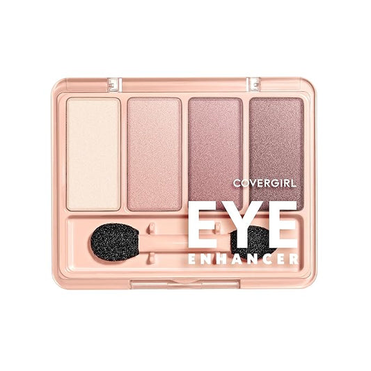 COVERGIRL - Eye Enhancers 4-Kit Eyeshadow, silky, sheer formula, double ended applicator, 100% Cruelty-free-Velvo Beauty