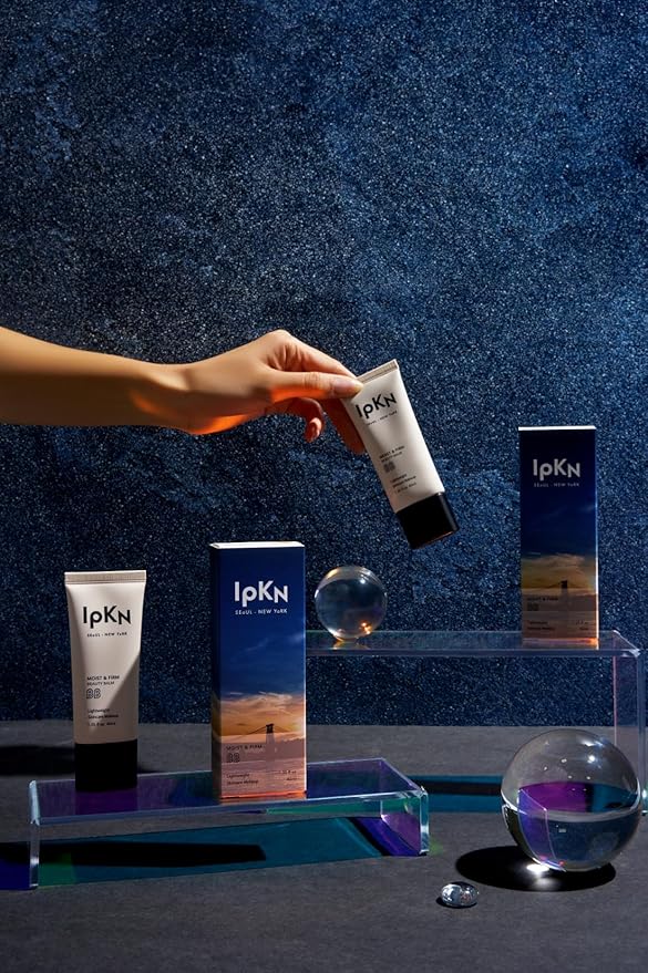 IPKN Moist & Firm BB Cream - Ultra-Hydrating Daily BB Cream with or without SPF40 - Lightweight, Non-Greasy Face Base with Antioxidants for Smooth, Radiant Skin-Velvo Beauty