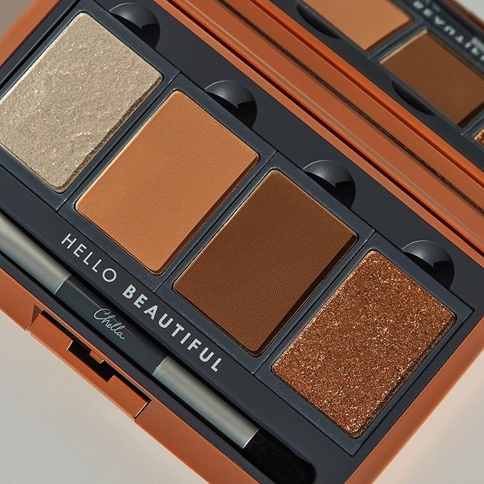 Chella Makeup Eyeshadow Palette (Full Size, La Vie)-Velvo Beauty