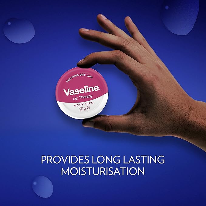 VASELINE Lip Therapy Rosy Lips with Rose & Almond Oil 20g/ 0.70 oz.-Velvo Beauty