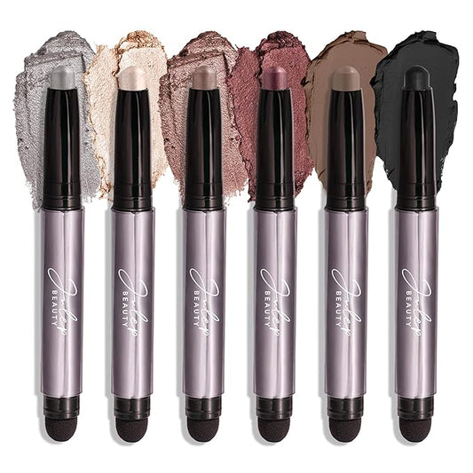 Julep Eyeshadow 101 Crème-to-Powder Eyeshadow Stick 6 Piece Gift Set- Moonlight-Velvo Beauty