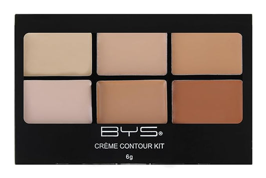 BYS Contour Cream Palette - Contour is Key - Neutral Shades. Crème Contour Palette-Velvo Beauty