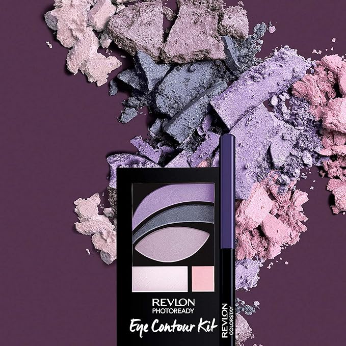 Revlon Eyeshadow Paette, PhotoReady Eye Makeup, Creamy Pigmented in Blendable Matte & Shimmer Finishes 505 Impressionist, 0.01 Oz-Velvo Beauty