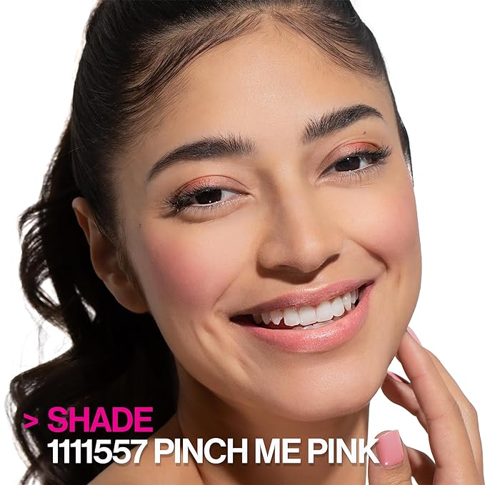 wet n wild Color Icon Blush, Effortless Glow & Seamless Blend infused with Luxuriously Smooth Jojoba Oil, Sheer Finish with a Matte Natural Glow, Cruelty-Free & Vegan - Pinch Me Pink-Velvo Beauty