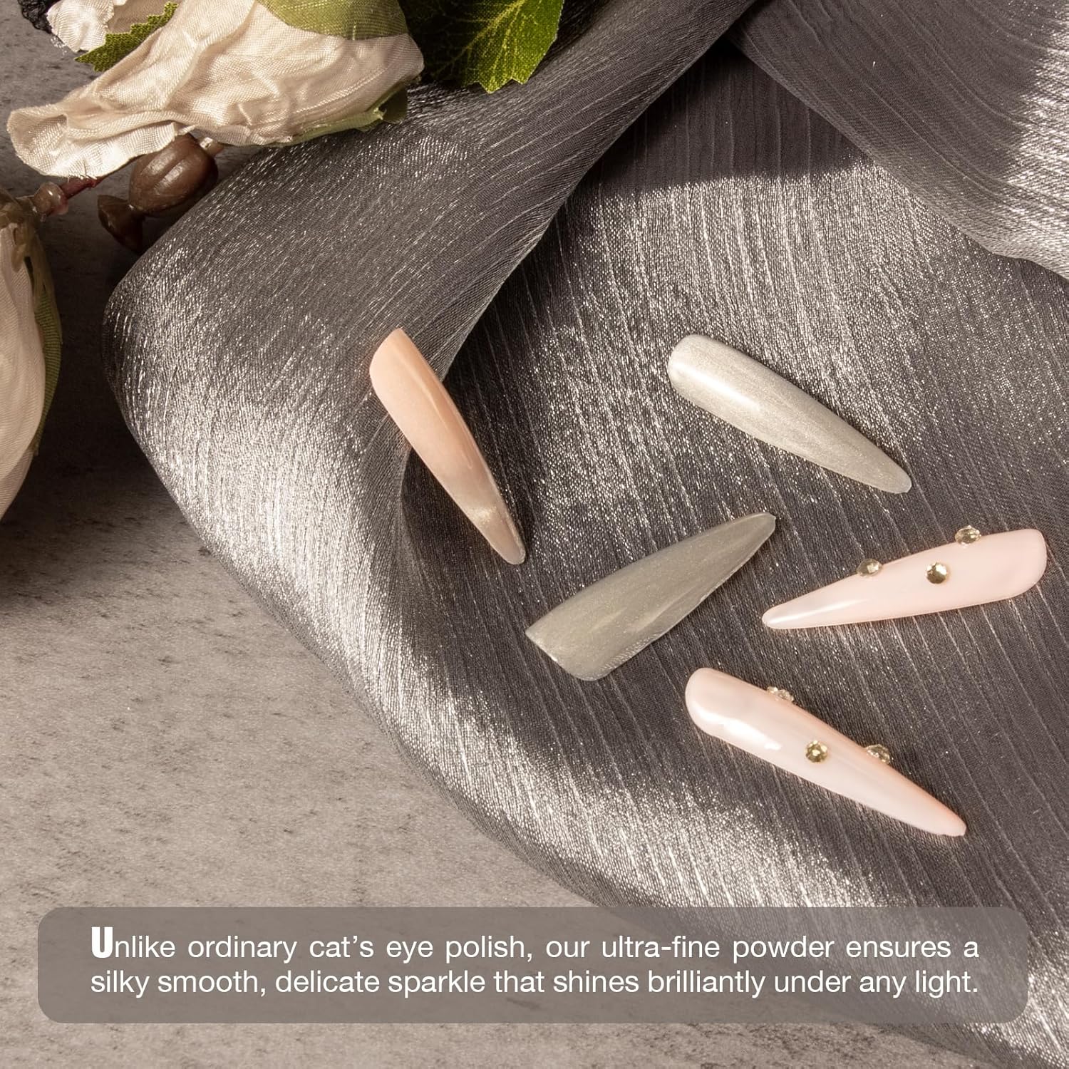 Cat Eye Gel Nail Polish with Magnet Stick, 15ml Magnetic Gel, Create Stunning Cat Eye Effects for DIY Manicures, Long-Lasting, Salon-Quality Finish, Frosted Vision-Velvo Beauty