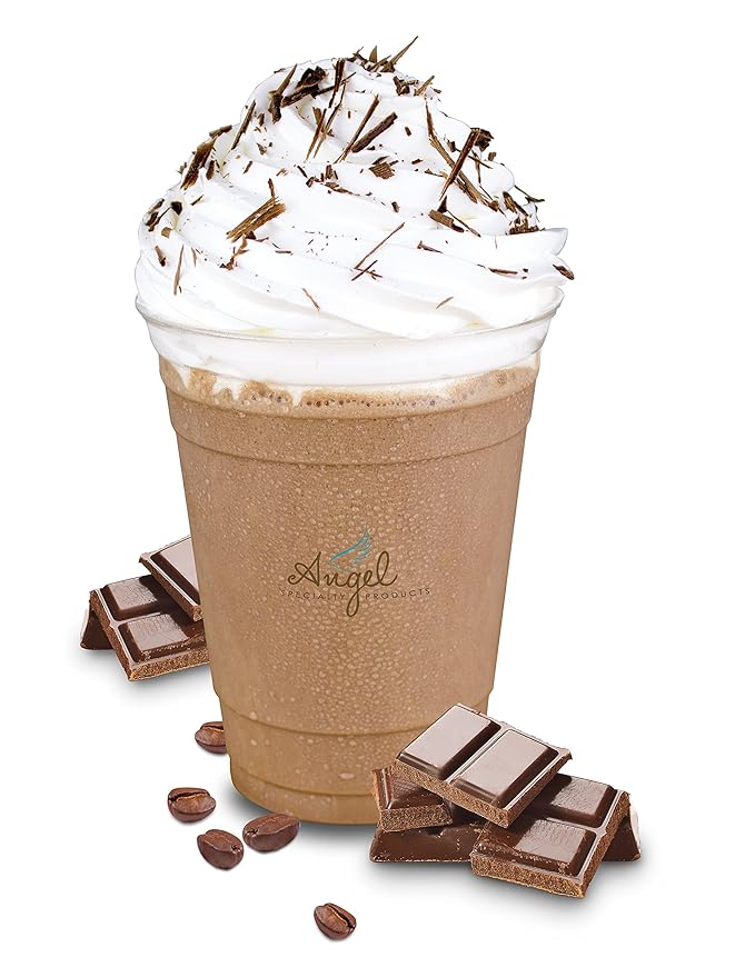 Angel Specialty Products, Blended Ice Coffee, Instant Frappe Powder Drink Mix, 3-Pound Bag, Mocha [34 Servings]-Velvo Beauty