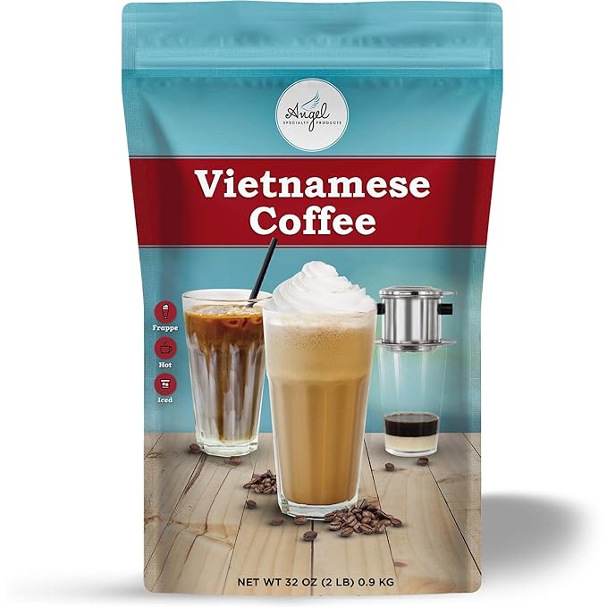 Vietnamese Coffee Instant 3-in-1 Mix by Angel Specialty Products [2 LB]-Velvo Beauty