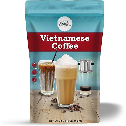 Vietnamese Coffee Instant 3-in-1 Mix by Angel Specialty Products [2 LB]-Velvo Beauty