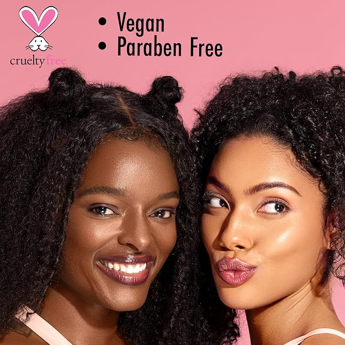 Black Radiance Beyond A Pout Plumping Lip Balm, Moisturizes & Conditions with a Blend of Botanical Oils & Hyaluronic Acid For a Glossy Finish, Vegan, Cruelty-Free - Luscious-Velvo Beauty