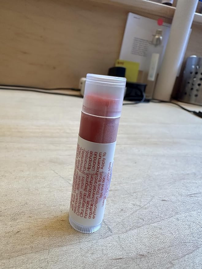 Living Libations - Organic 'Rose Glow Lover Lips' Lip Balm | Natural, Wildcrafted Clean Beauty (2-pack)-Velvo Beauty