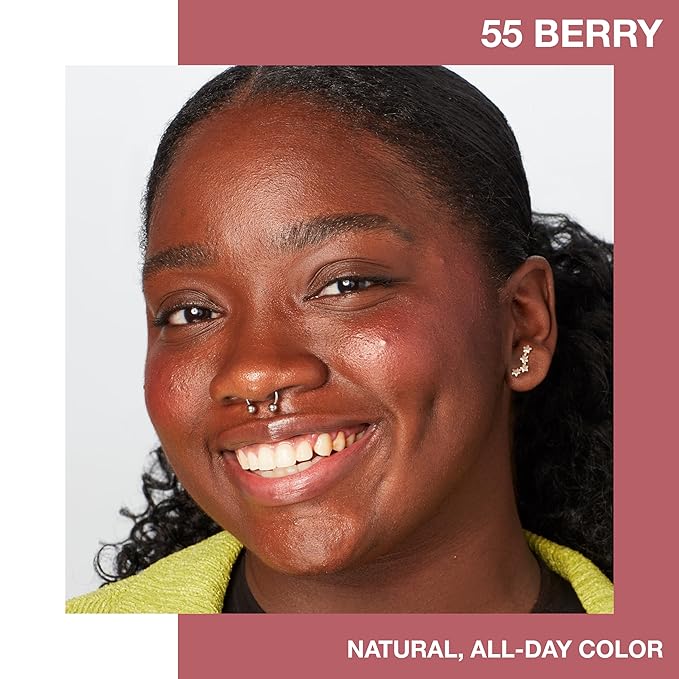 Maybelline Fit Me Powder Blush, Lightweight, Smooth, Blendable, Long-lasting All-Day Face Enhancing Makeup Color, Berry, 1 Count-Velvo Beauty