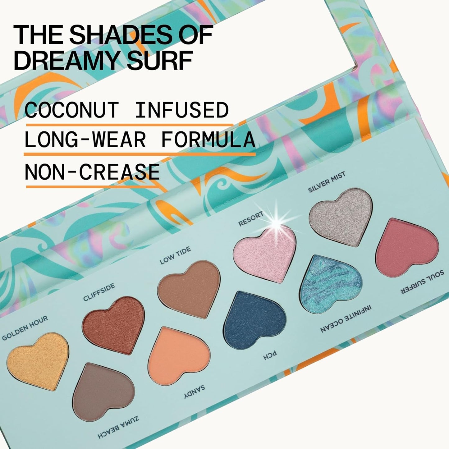 Pacifica Eyeshadow Palette – Malibu Mineral Eyeshadow, Blendable Neutral Shades with Velvet Matte, Shimmer & Metallic, Cocoa Butter Infused, Talc-Free, Vegan & Cruelty-Free, 0.24 oz (10 Shades)-Velvo Beauty