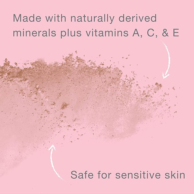 Neutrogena Mineral Sheers Lightweight Loose Powder Makeup Foundation with Vitamins A, C, & E, Sheer to Medium Buildable Coverage, Skin Tone Enhancer, Face Redness Reducer, Natural Beige 60,.19 oz-Velvo Beauty