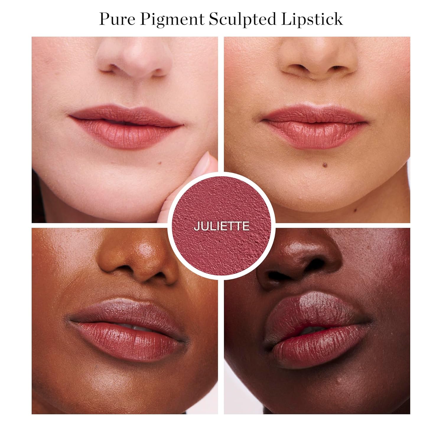 Ogee Full Bloom Sculpted Lipstick (Juliette) - Long Lasting Organic Lipstick with Jojoba Oil & Micro Hyaluronic Acid - 70% Organic Ingredients & Made in USA-Velvo Beauty