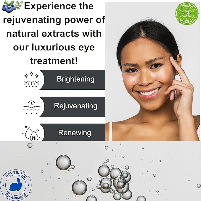 Under Eye Patches (60PCS) Under Eye Mask Collagen, Antioxidants & Hyaluronic Acid Collagen, Under Eye Wrinkle Eye Gels Pads, Anti-Aging Eye Mask Reduce Dark Circles, Puffiness Undereye Bags, Wrinkles-Velvo Beauty