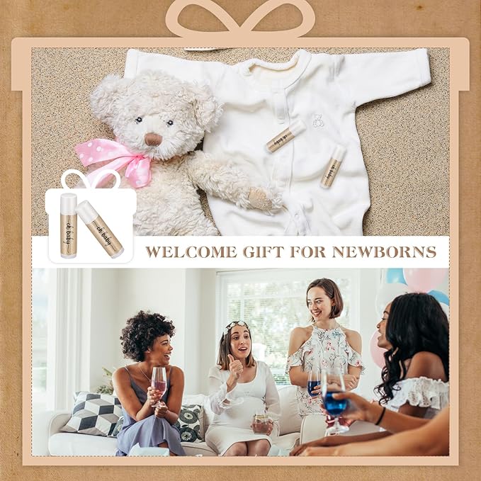 80 Pcs Lip Balm Bulk Baby Shower Favors Lip Balm Favors Baby Shower Guest Gifts for Women Children Men Girl Kids Gender Reveal Birthday Favors Gift Basket-Velvo Beauty