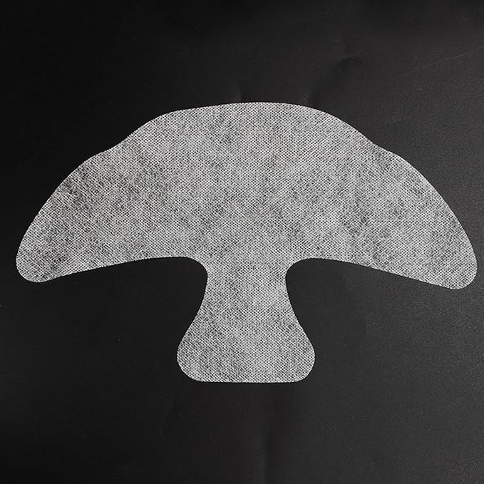 ZJchao Disposable Eye Forehead Masks, Eye Forehead Mask Paper Silk DIY Soft Disposable Hydrating Eye Care Paper Facial Eye Pads Spa DIY Clear Eye Mask Paper Beauty Sheets for Home Beauty-Velvo Beauty