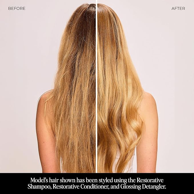 LolaVie Glossing Detangler - 5 oz, 2 Pack - Delivers 15x Softer, Smoother Hair & 99% Reduction in Flyaways - 450-Degree Heat Protectant - Color Safe - All Hair Types-Velvo Beauty