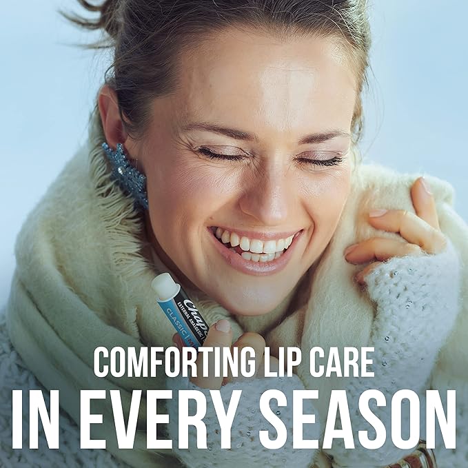 ChapStick Dry Lips & Cold Sore Pain Relief Bundle – Classic Medicated ChapStick + Original Moisturizer Lip Balm with SPF 15, 0.15 Ea (2 Piece Set)-Velvo Beauty