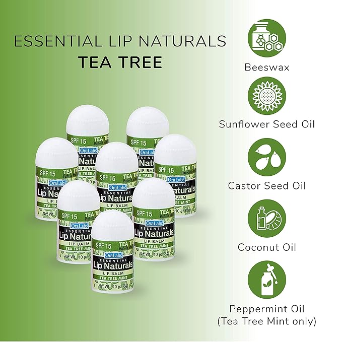 Lip Naturals® Mini Balms: 3 Flavors, SPF-15, 50ct-Velvo Beauty