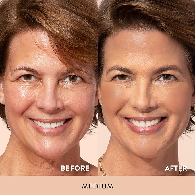 LAURA GELLER NEW YORK Bronze-n-Brighten Baked To Go - Travel Size - Medium - Natural Bronze Glow-Velvo Beauty