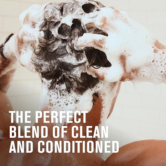 Every Man Jack 2-in-1 Daily Shampoo + Conditioner - Coconut & Driftwood | Nourishing For All Hair Types, Naturally Derived, Cruelty-Free Shampoo and Conditioner Set for Men | 24oz -1 Bottle-Velvo Beauty