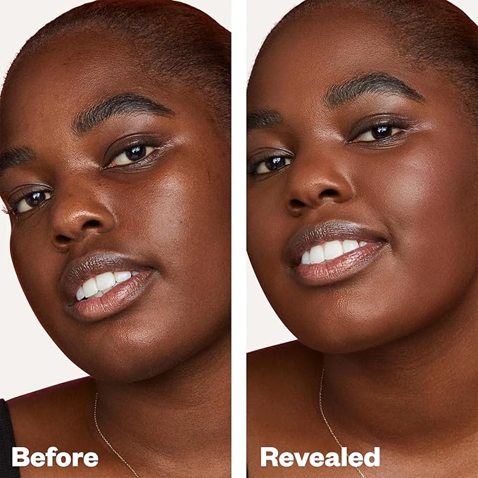 Kosas Revealer Skin-Improving Foundation with SPF 25 Protection - Hydrate, Brighten, Soothe, Plump, Protect Skin - Smoothing Texture, Natural Finish and Clean Formula - Rich Deep Cool 420-Velvo Beauty