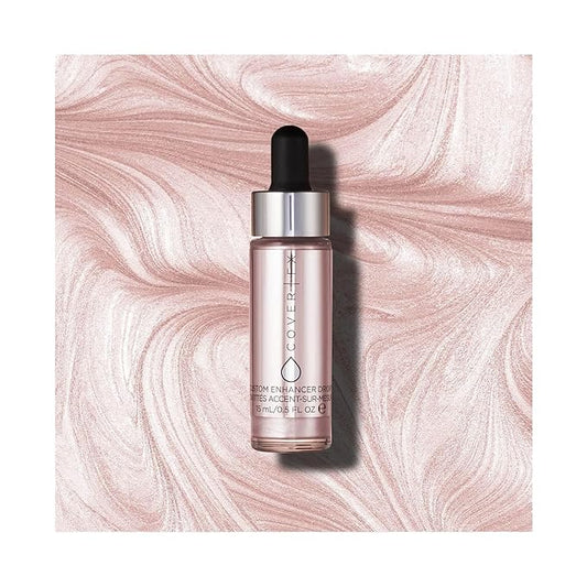 COVER FX Custom Enhancer Drops - Celestial: Opalescent Finish - 15mL - Radiant Glow - Liquid Highlighter-Velvo Beauty