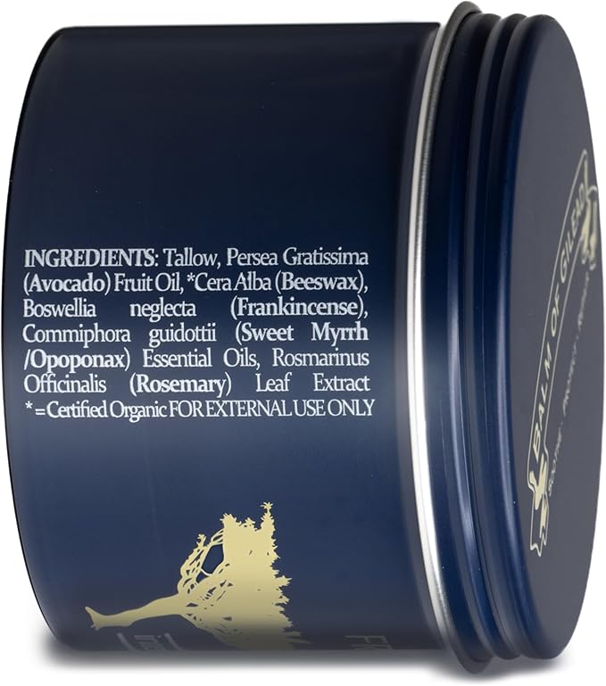 BALM OF GILEAD Foot Healing Cream – Frankincense & Sweet Myrrh Moisturizer for Sensitive Skin - Relieving Foot Therapy & Diabetic Skin Healing - Deeply Nourishing & Synergistic Cream-Velvo Beauty
