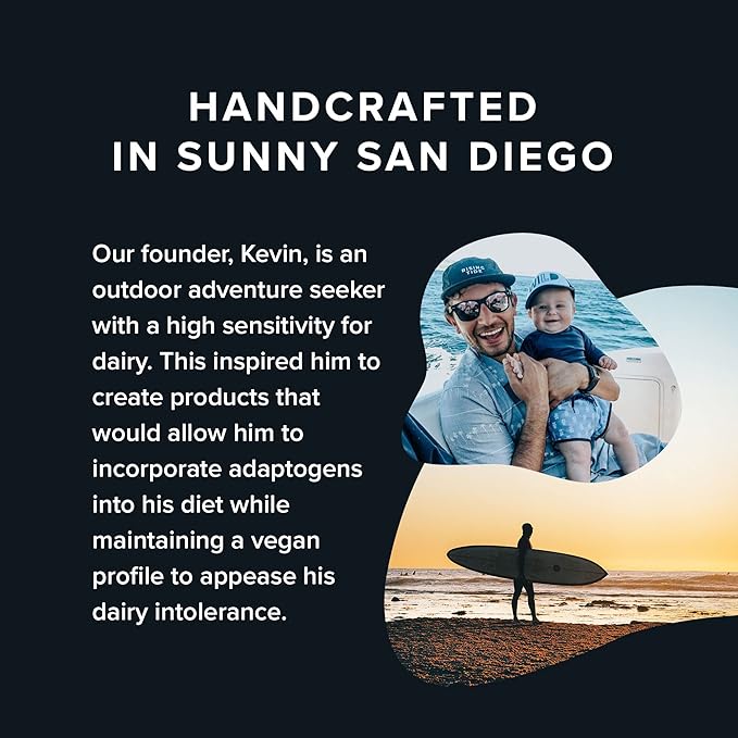 Rising Tide Organic Mushroom Superfood Creamer – Coconut Milk Powder, Lions Mane Mushrooms, MCT Oil - Non Dairy Cream Alternative for Coffee - Plant Based and Keto Friendly (38 Servings)-Velvo Beauty