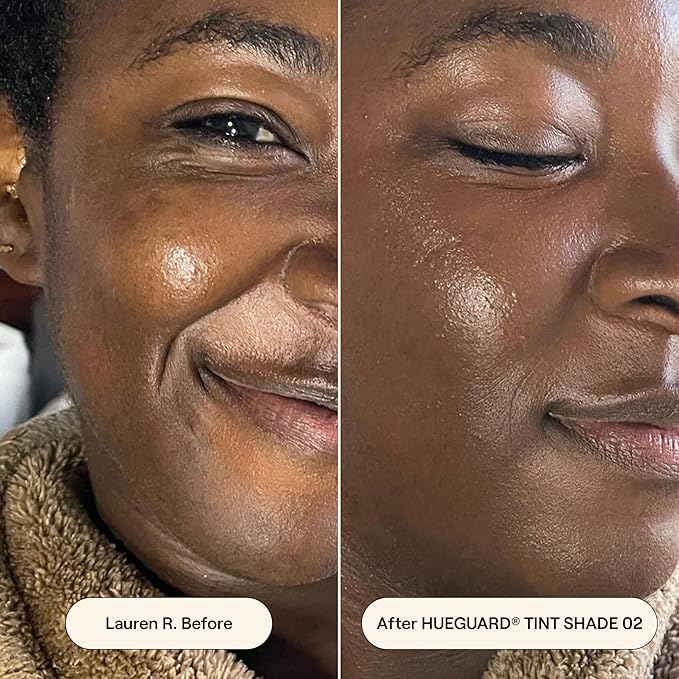 Live Tinted Hueguard Skin Tint SPF 50 - Tinted Mineral Sunscreen with Light-Medium Buildable Coverage With a Hydrating and Radiant Finish - Water and Sweat Resistant, 1.35 fl oz - Shade 02-Velvo Beauty