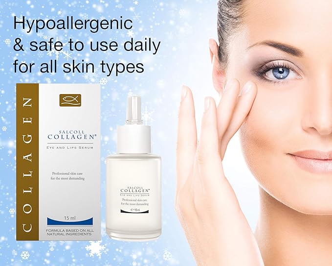 Anti-Aging Eye & Lip Serum - Anti-Wrinkle, Hypoallergenic Face Treatment For Women & Men, Reduces Eye Bags, Dull Skin, Dark Circles, 15 ml-Velvo Beauty