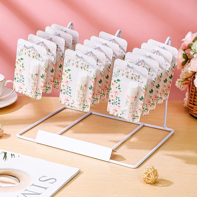 30 Sets Baby Shower Lip Balm Bulk Baby Shower Favors Pink Floral Gender Reveal Small Lip Balm wedding Thank You Gifts Honey Moisturizing Lip Balm Favors for Guest Coworkers Women Men-Velvo Beauty