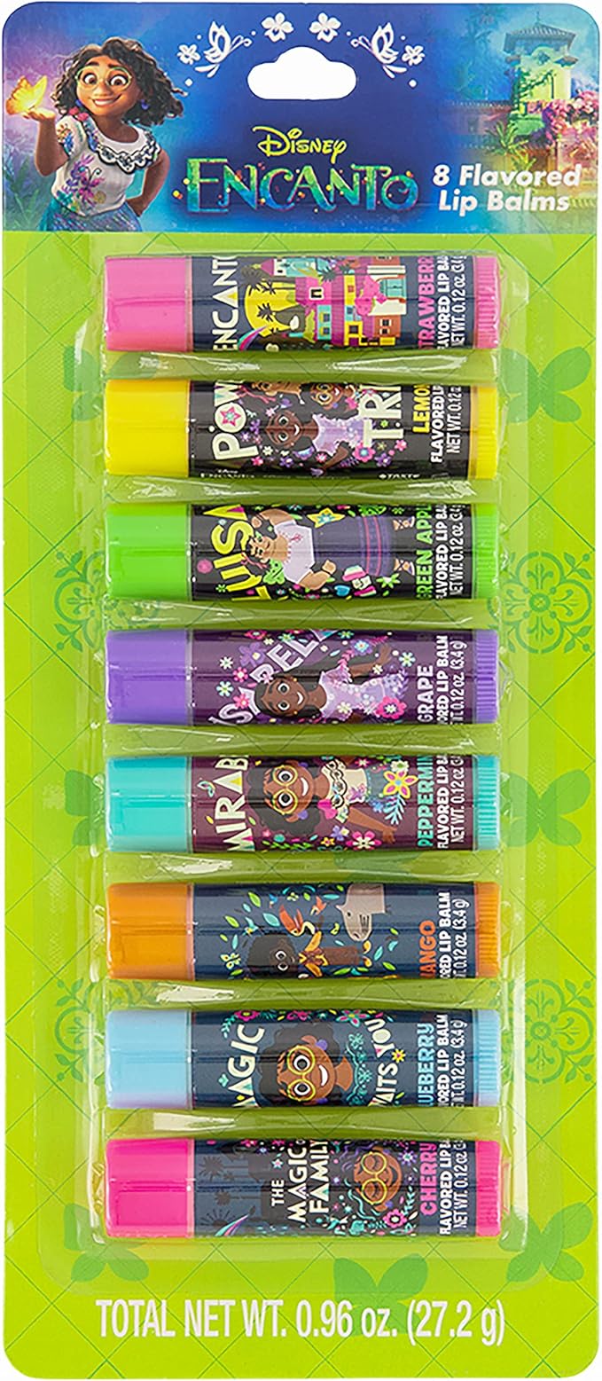 Encanto 8 Pack Lip Balm, 8.0 Fl Oz-Velvo Beauty