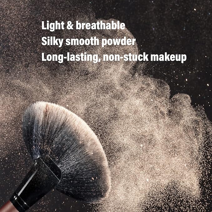 Boobeen Oil Control Loose Powder Translucent Setting Powder Smooth Loose Face Powder, Lightweight&Long Lasting Makeup Setting Foundation Powder, Matte Tint-Velvo Beauty