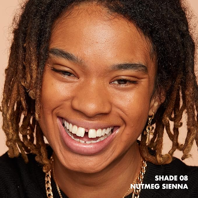 NYX PROFESSIONAL MAKEUP Bare With Me Tinted Skin Veil, Lightweight BB Cream - Nutmeg Sienna-Velvo Beauty